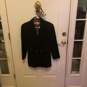 Vintage Iceberg coat with velvet embroidery